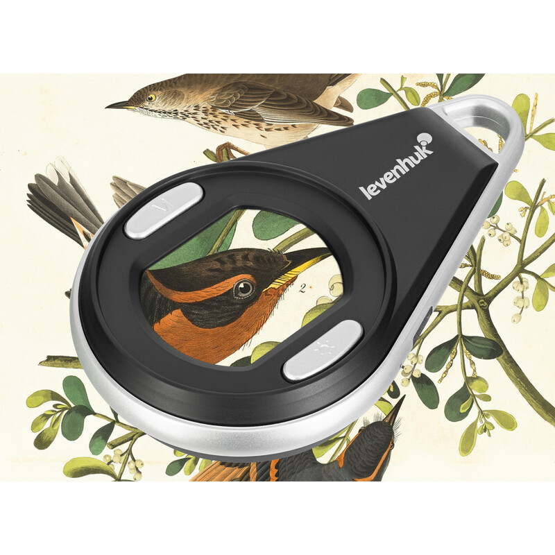 Levenhuk Magnifying glass Ergo 10 Digital 5x, 9x, 14x LED