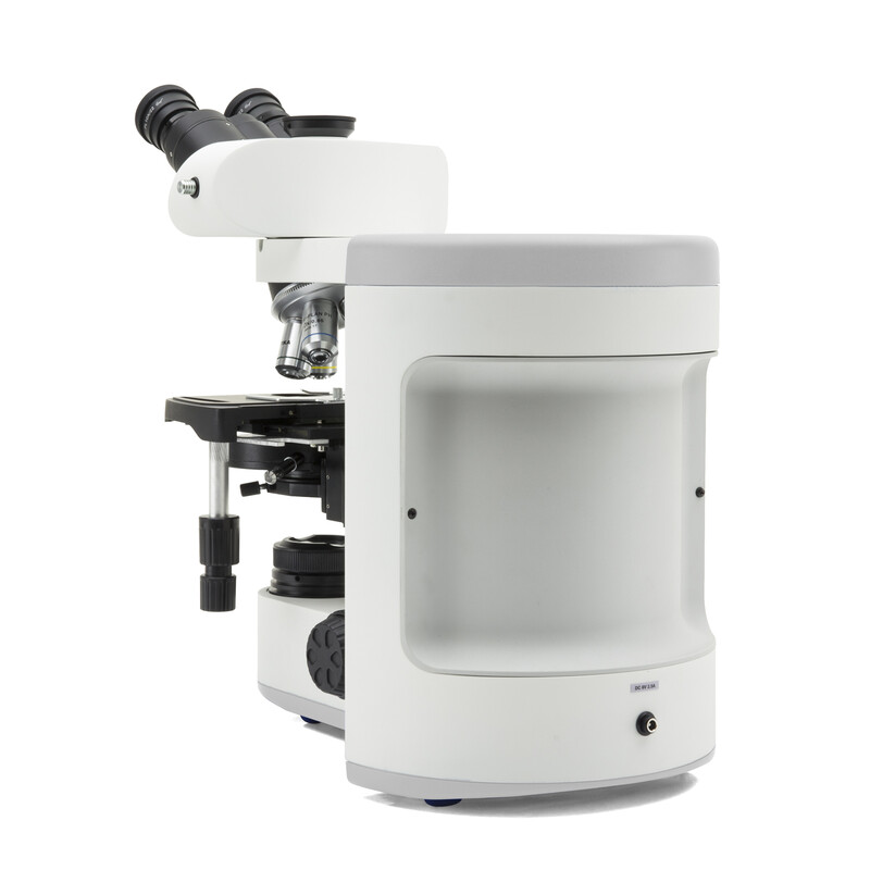 Optika Microscoop B-810LD4, trino, HF, FL, infinity, plan, 40-1000x, LED, blauwe & groene LED-filterkubus